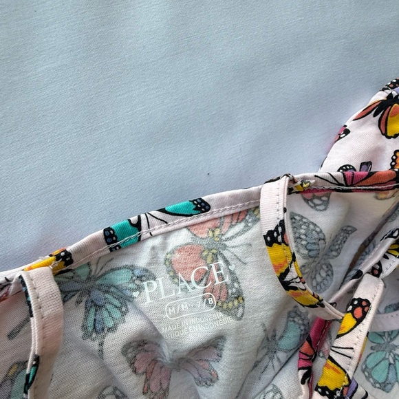 The Children's Place Multicolor Butterfly Print Dress - Picture 5 of 5